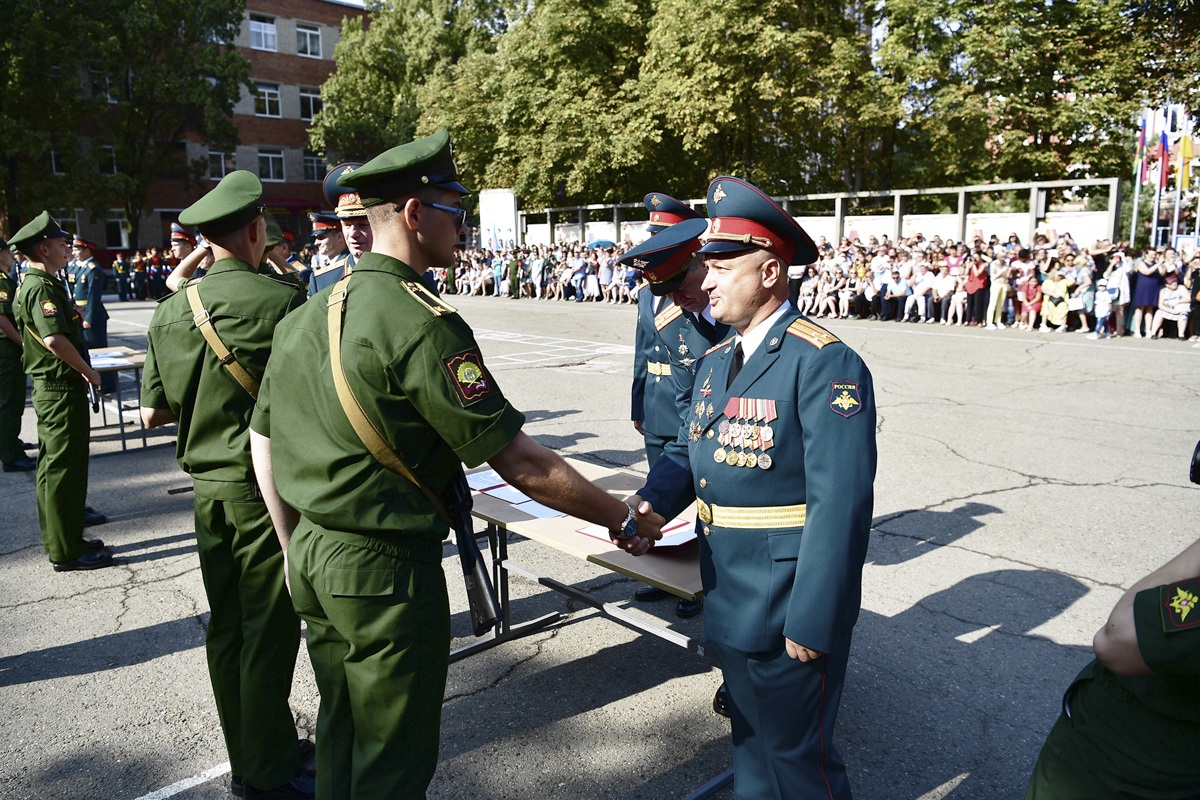Набор в  Краснодарское высшее военное училище имени генерала армии С.М.Штеменко.
